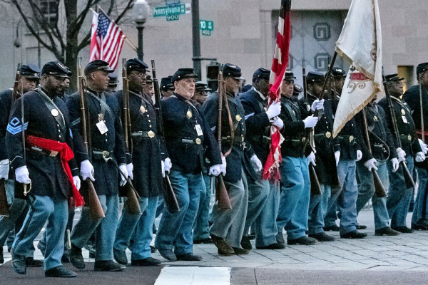 54th Massachusetts at the 2013 Obama Inaugural Parade